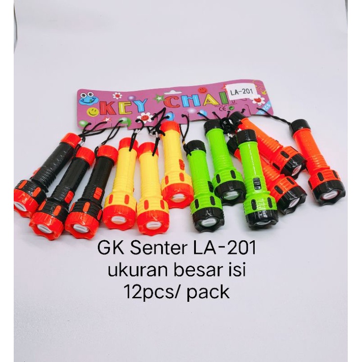 Gantungan senter besar / Lampu senter besar isi 12pcs