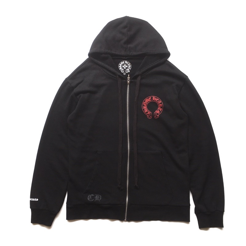 zip hoodie chrome hearts