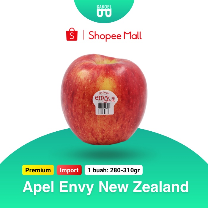 

Apel PREMIUM Envy - New Zealand Impor Asli - Bakoel Sayur Online