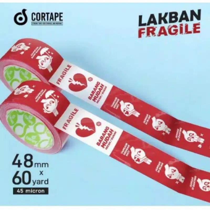 Lakban Fragile Maskot