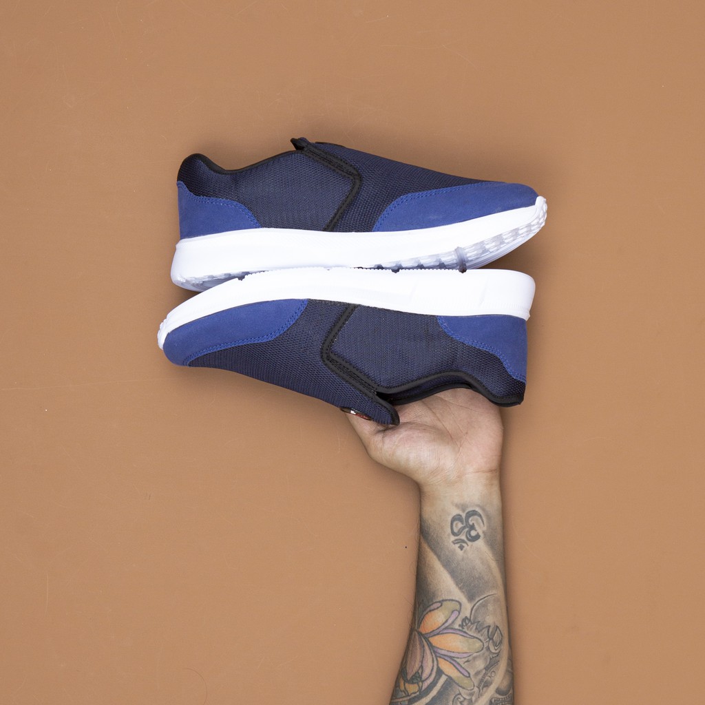 Sepatu fashion Pria Original REDKNOT RUN BOUNCE V2 - NAVY