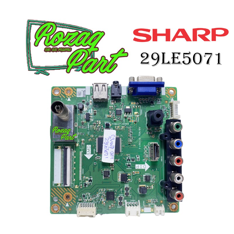 Mesin Mainboard Empeg Modul TV Sharp Type LC-29LE5071 29LE 5071