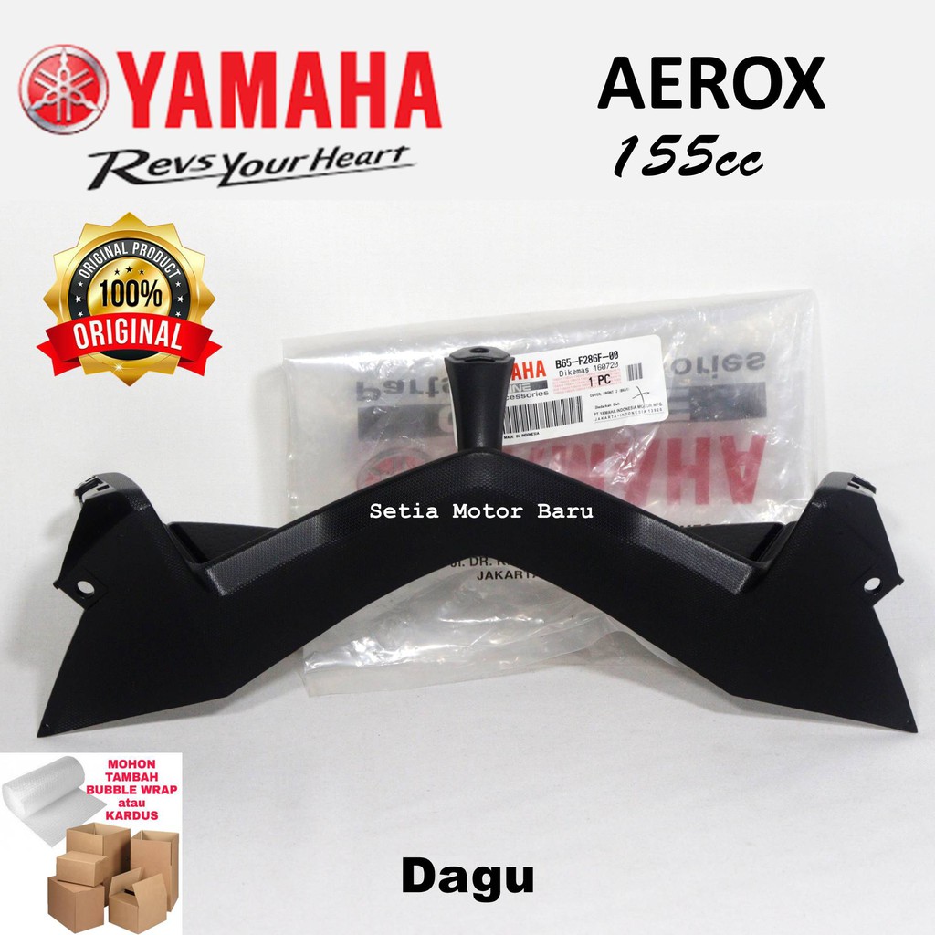 Dagu Cover Front Bawah Lampu Motor Aerox Old 155cc Asli Yamaha