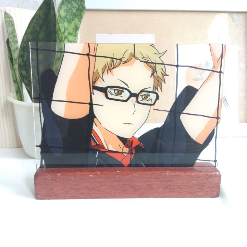 [HAIKYUU] Acrylic Painting Tsukishima kei