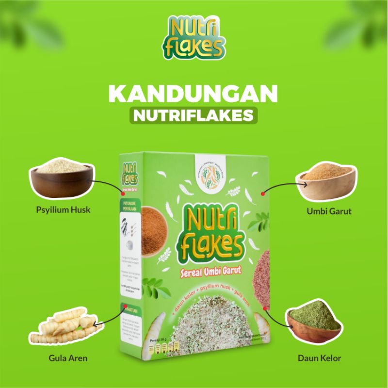 

NUTRIFLAKES/Bubur Sereal untuk asam lambung