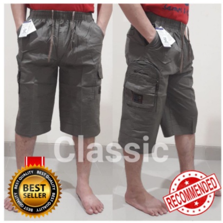 CELANA KARGO 7/8 IMPORT PINGGANG KARET
