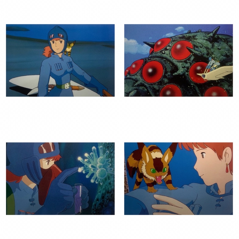 

Nausicaa of the Valley of the Wind Ghibli Post Card Kartu Pos Official