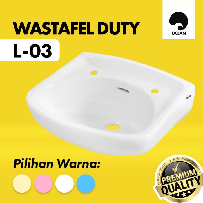 WASTAFEL CUCI TANGAN KERAMIK | DUTY L-03
