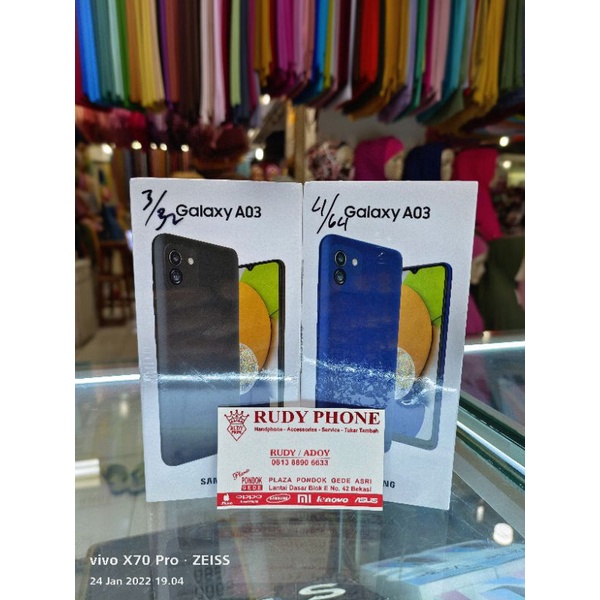 Samsung Galaxy A03 3/32 &amp; 4/64  Resmi