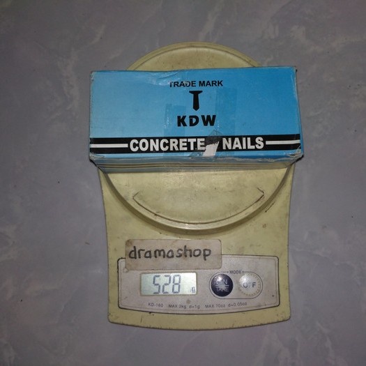 Paku Tembok Beton 1&quot; 1 inch 2,5cm per Box