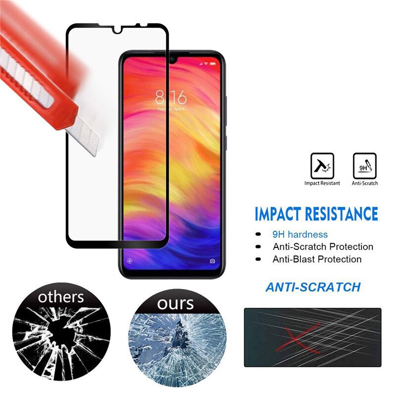 PROMO Tempered Glass XIAOMI Redmi 8 &amp; Redmi 8A NEW-HOT TG Layar FULL COVER Black Premium