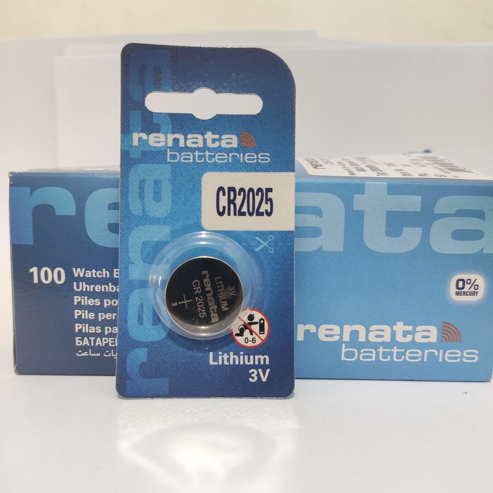 BATTERY BATRAI JAM TANGAN RENATA CR 2025 CR-2025 CR2025 ORIGINAL SWISS