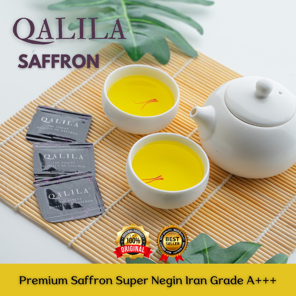 

SAFFRON SAFRON SPECIAL SUPER NEGIN GRADE A +++ SACHET 10 POUCH ISI 50 HELAI