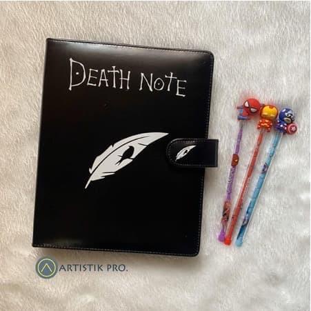 

Gia | Binder Custom Printing Buku Anime Death Note A5 B5 20 Ring 26 Ring