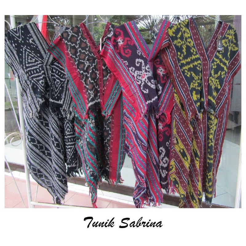TUNIK SABRINA by SALLACO / Atasan Wanita Tenun Premium