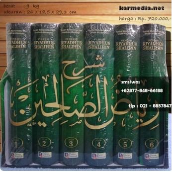 Syarah Riyadhus Shalihin Set - Darus Sunnah - Karmedia