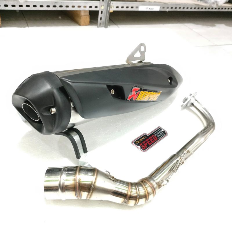 Knalpot Standar Racing  Rob1 akrapovic Nmax Aerox Vario 150 Vario 125 Akrapovic PCX 150 PCX 160