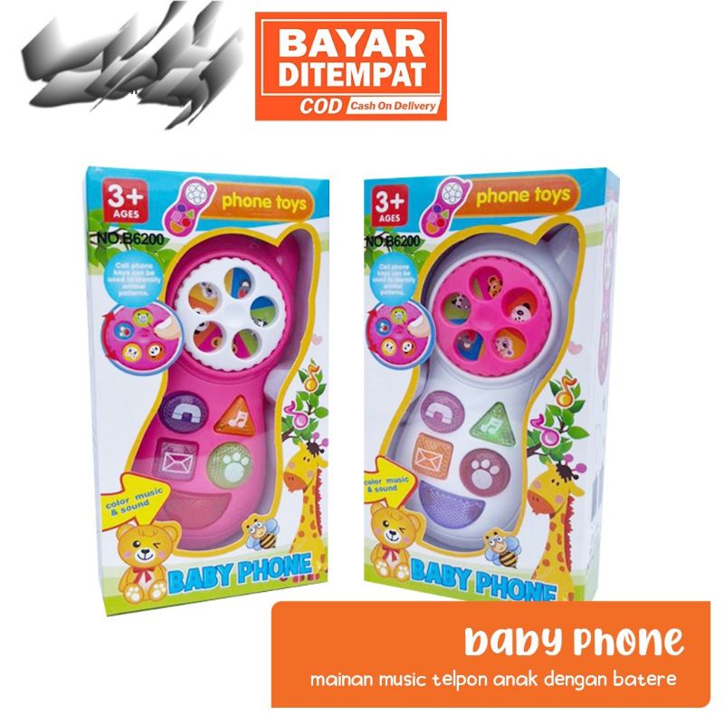 MAINAN ANAK TELEPON BABY , BABY PHONE TOYS