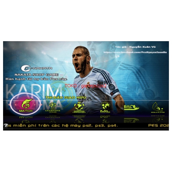 PES 2022 TV MUA DONG-NXV - PS2