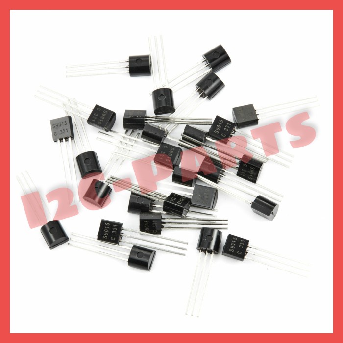 S9015 PNP 9015 TO-92 Epitaxial Silicon Planar Transistor