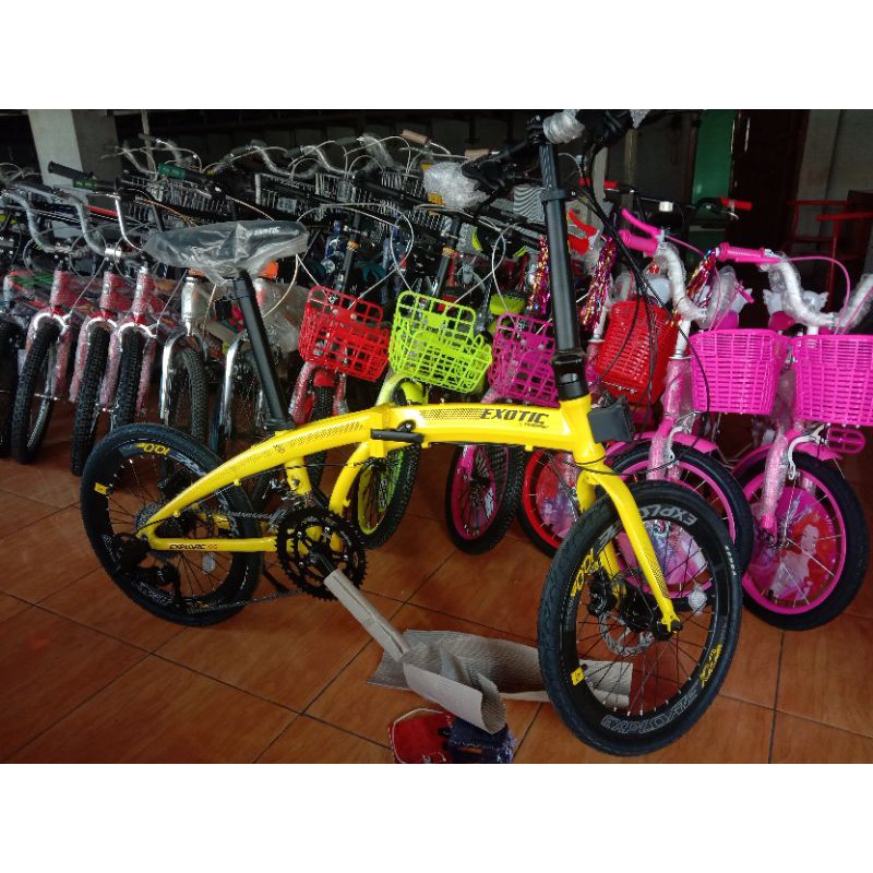 SEPEDA LIPAT EXOTIC EXPLORER 10.0 KUNING SEPEDA LIPAT 20