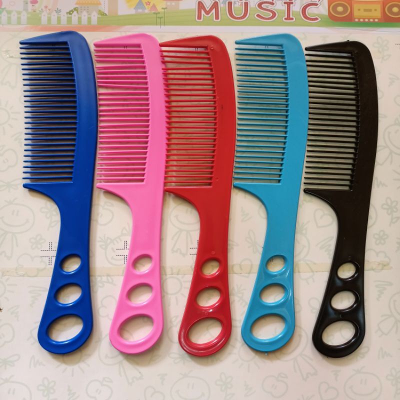 Sisir Rambut isi 12pcs Sisir Warna Murmer 20cm