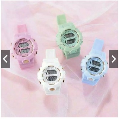 (KW) Jam Tangan Wanita Fashion Korea Style 5.11 Digital SS-18