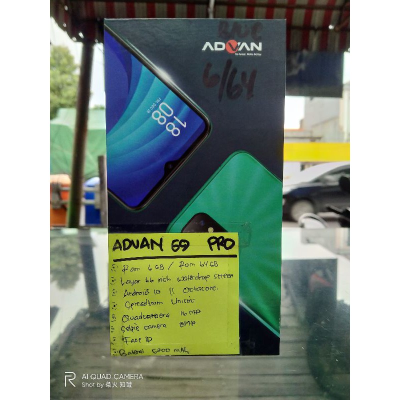 ADVAN G9 PRO Ram 6/64Gb NEW GARANSI RESMI