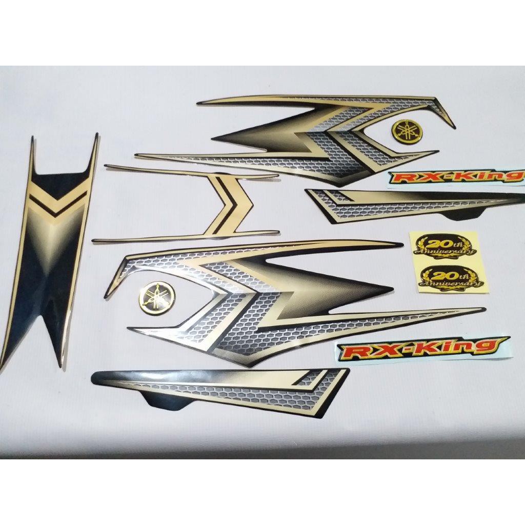  STIKER  STRIPING RX  KING  2004  SPESIAL EDITION SE GOLD 