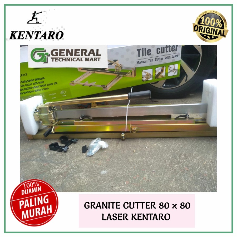 ALAT POTONG GRANIT GRANITE CUTTER 80 x 80 LASER KENTARO JAPAN QUALITY