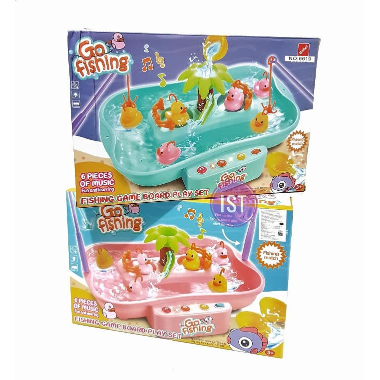 PANCINGAN BEBEK GO FISHING N06619 BY CILUKBA TOYS - CB 1096