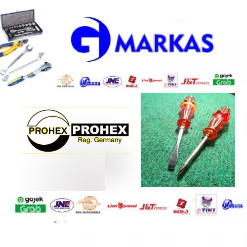 Obeng Crystal / Obeng Kristal 3" Plus / Minus Prohex