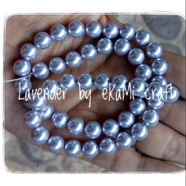 Mutiara Swarovski 8mm " Lavender "