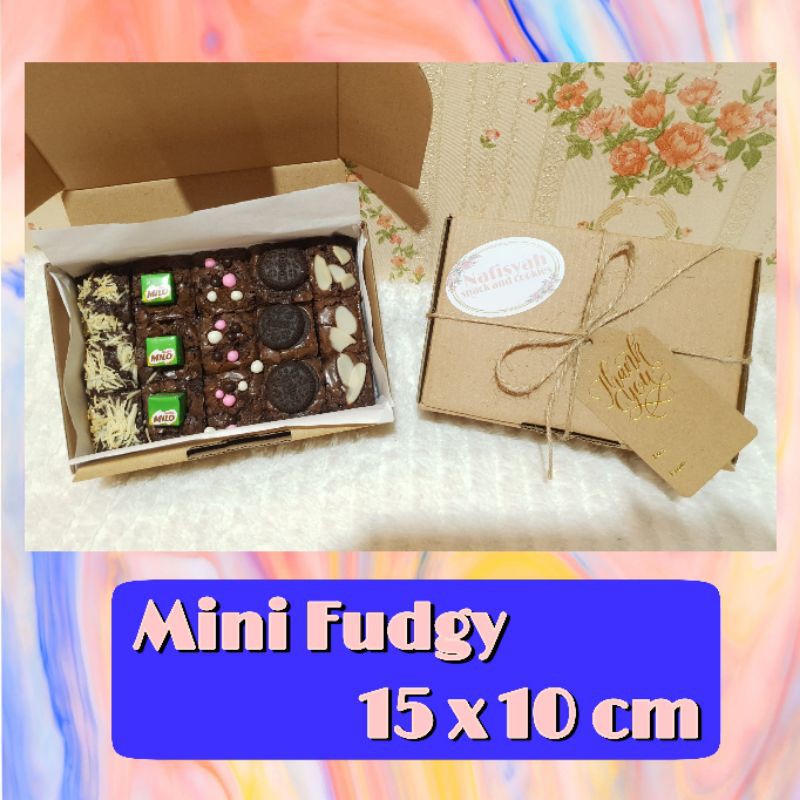 

fudgy brownies mini