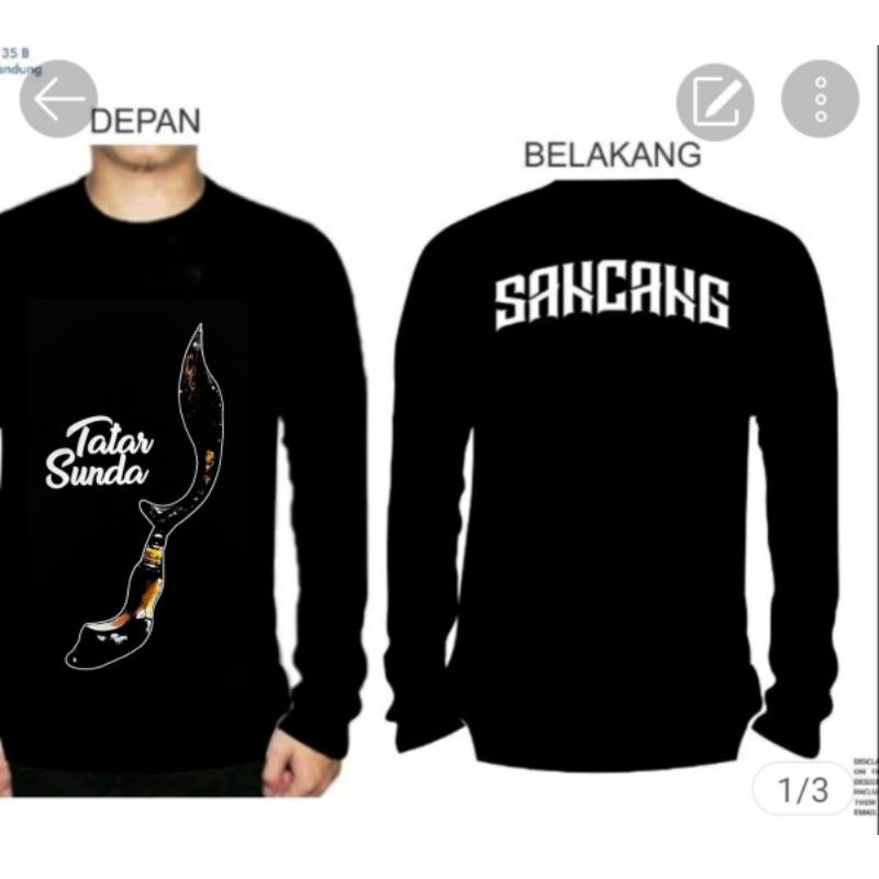 KAOS SILIWANGI/KAOS TATAR SUNDA/KAOS SANCANG