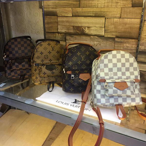 (B) BEST SELLER Tas Fashion Cewek Wanita Bermerk Model Terbaru Harga Termurah LV Palm Selempang