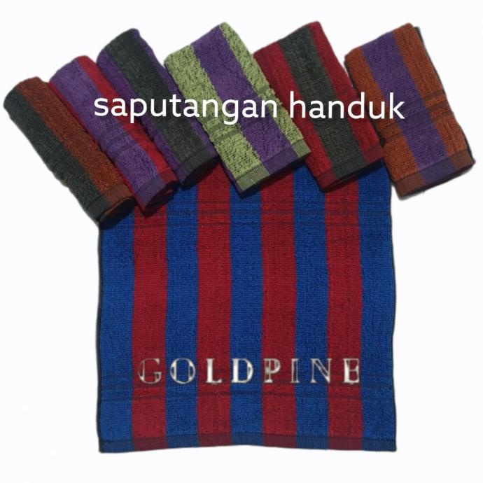 Premium Product Sapu Tangan Handuk Kecil Muka Handuk Souvenir Salur Lembut-Meresap - Paling Dicari