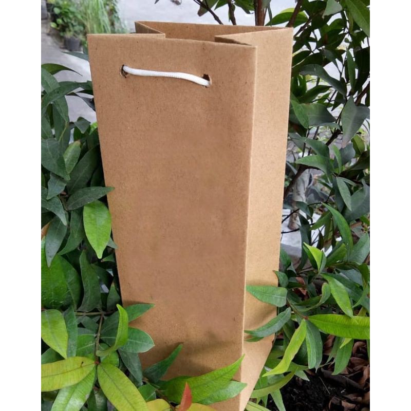 

paperbag polos tanpa sablon ukuran-+ 26 x 8 cm