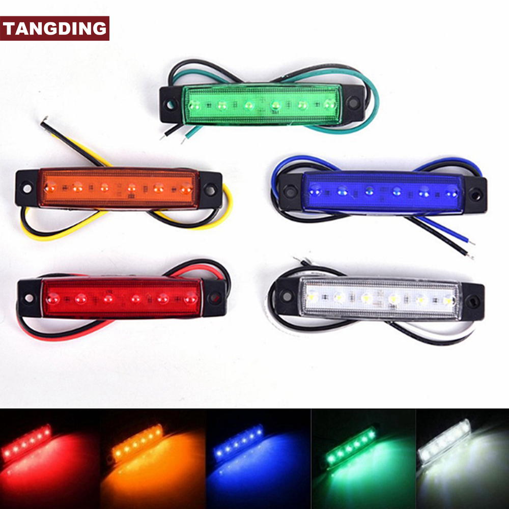 (Cod Tangding) Lampu Sein Samping Mobil Bis Truk Lorry Dc Led 12v / 24v