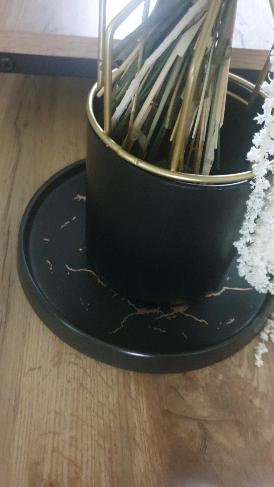 Marble Western Circular Steak Plate Jewelry Plate