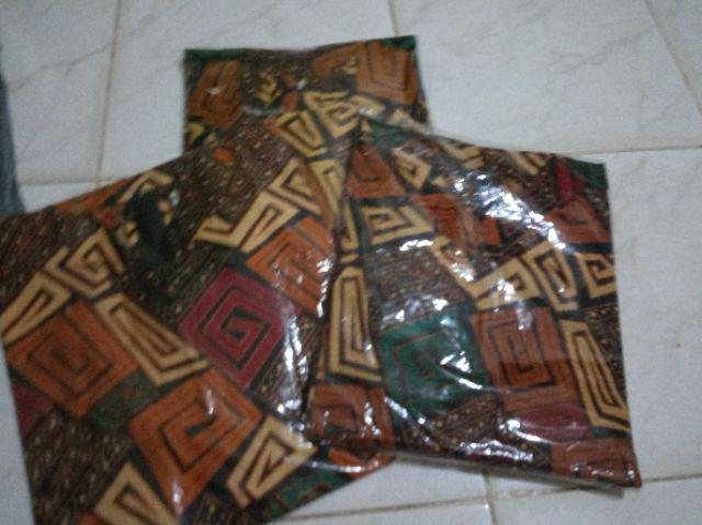 Mozaik Tunik Sogan Serut Gandes Apsari Batik Tunik M L Xl Xxl