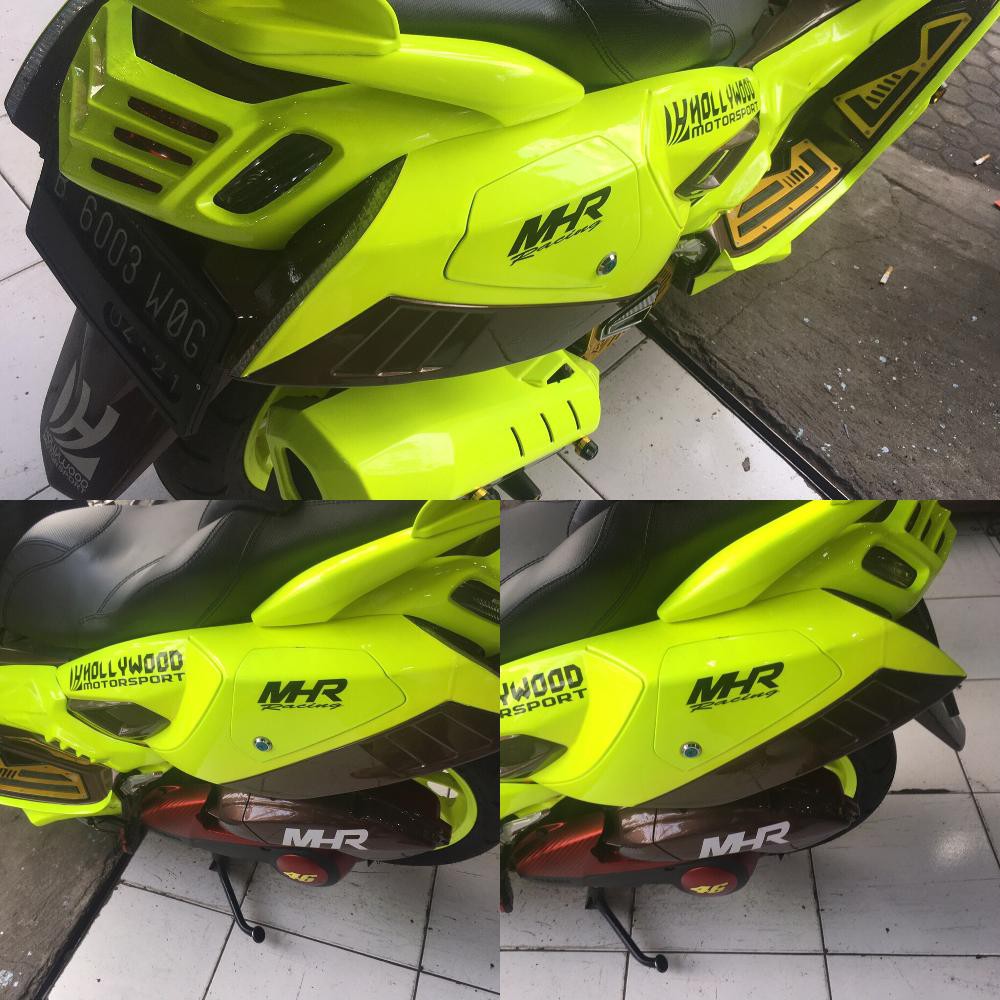 sidebox mhr yamaha nmax sidebox yamaha nmax mhr bahan plastik abs side box nmax