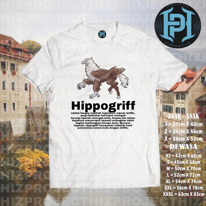 T-SHIRT HIPPOGRIFF MITOLOGI DEWA YUNANI KUNO KAOS TERBARU hizproject