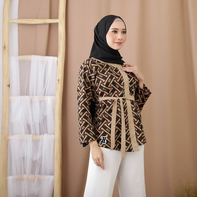 Atasan Batik Wanita Baju Kantorr