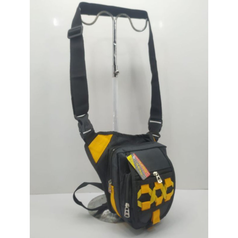 Selempang Paha Quicker Black Combi