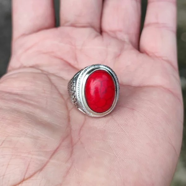 Cincin Pirus Merah Minimalis Termurah