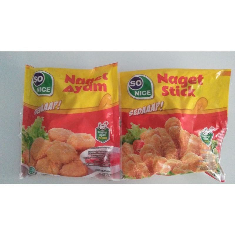 Naget So NIce 250 gr/Naget/Frozen Food