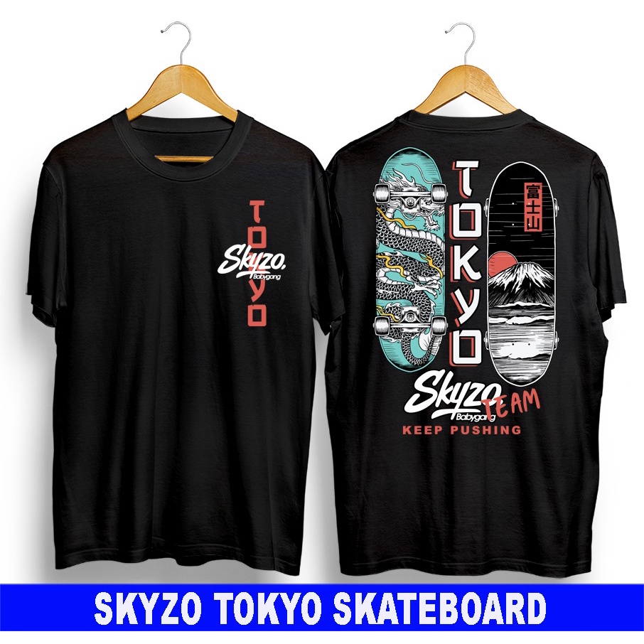 Kaos murah Kaos distro murah baju  distro pria t-shirt murah combed30s SKYZO TOKYO