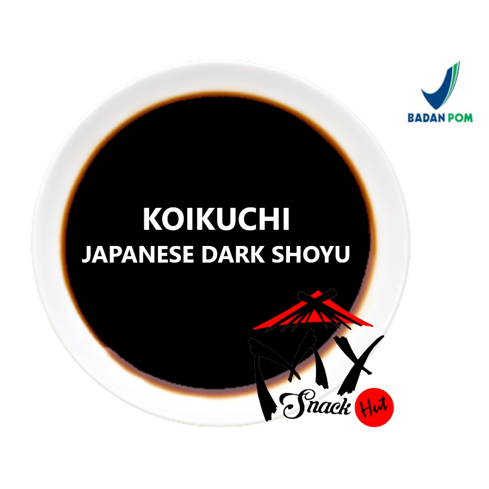 KOIKUCHI 50ML - KECAP ASIN JEPANG HITAM PEKAT - SAUS JAPANESE DARK SOY SAUCE SOYA SOS SHOYU IMPORT