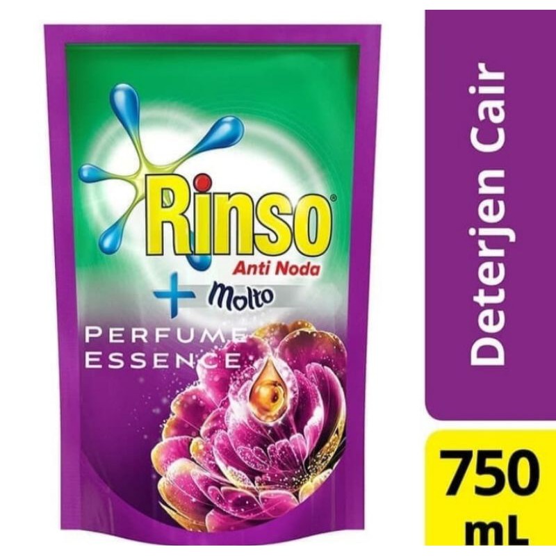 Rinso cair farfum essence refil 755 ml